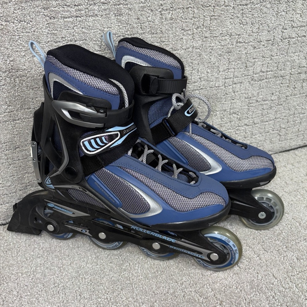 Vintage Rollerblade Zetrablade W Skates Size 7 Women's 2002 Y2K Manual EUC